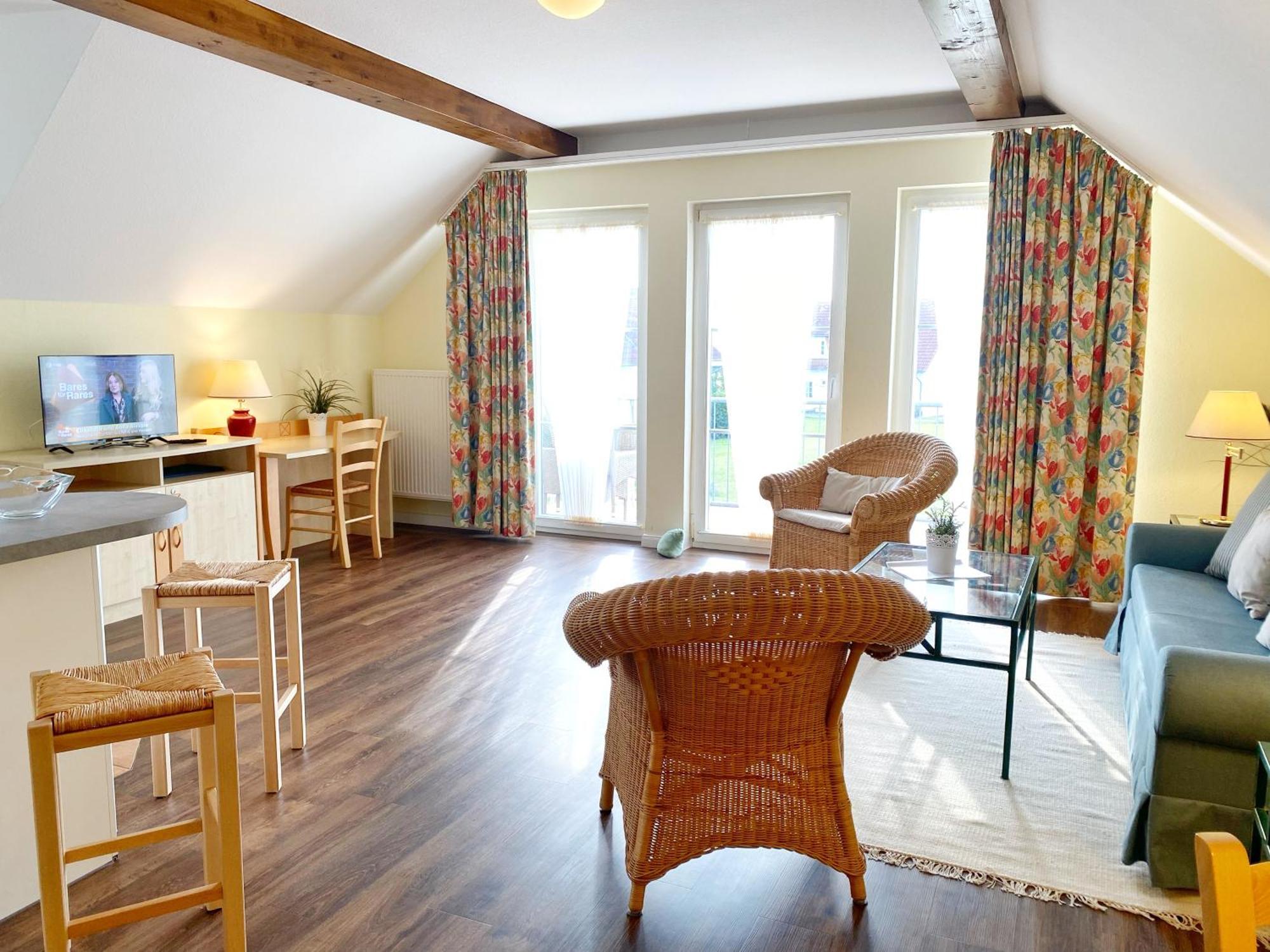Neddesitz Ferienwohnung Kreideblick Bagian luar foto