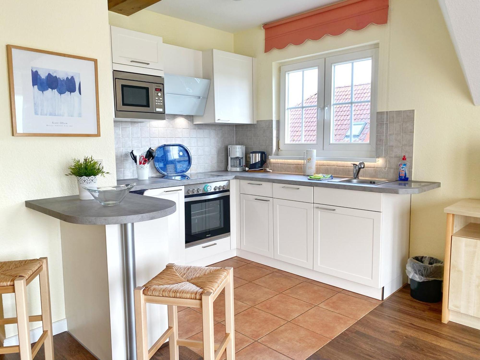Neddesitz Ferienwohnung Kreideblick Bagian luar foto